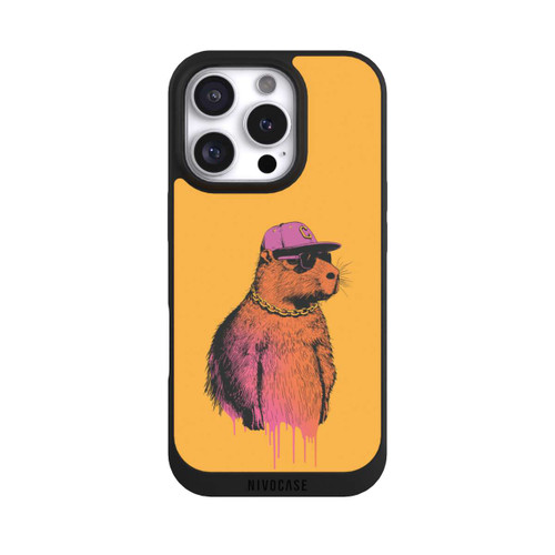 Apple iPhone 16 Pro NIVOpure Capybara Cap Square