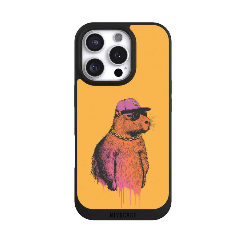 iPhone 16 Pro NIVOpure Capybara Cap Square