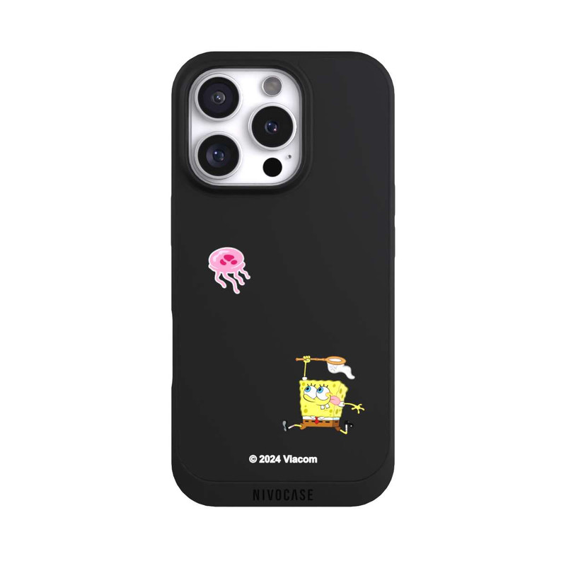 iPhone 16 Pro NIVOpure Spongebob jagt Quallen