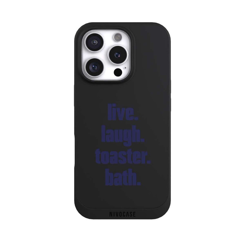 iPhone 16 Pro NIVOpure Live. Laugh. Toaster. Bath.