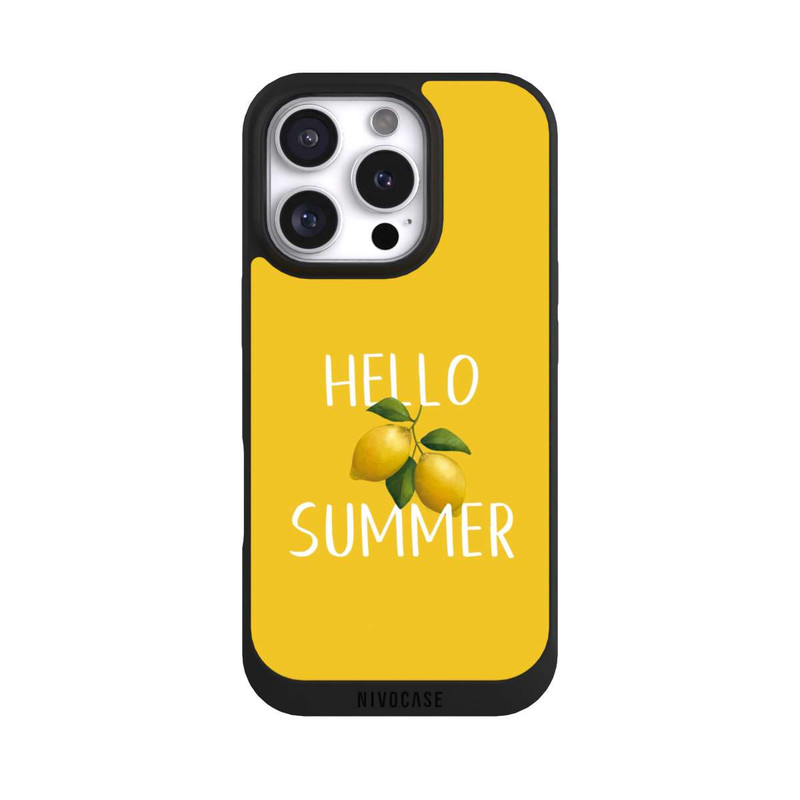 iPhone 16 Pro NIVOpure Hello Summer Yellow