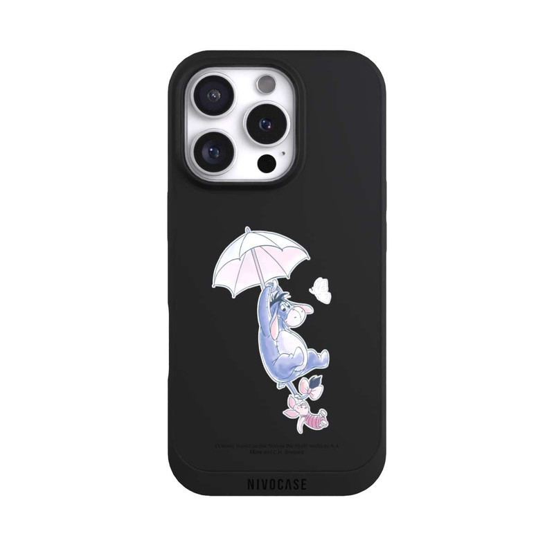 iPhone 16 Pro NIVOpure Winnie Pooh Eeyeore Find Happiness Transparent