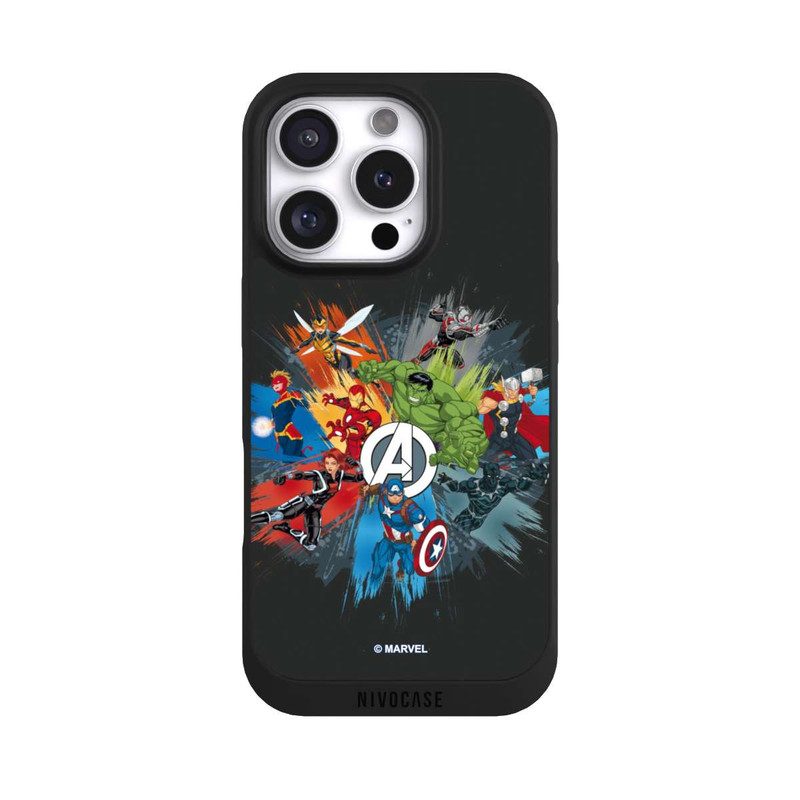 iPhone 16 Pro NIVOpure Marvel's Avengers Black