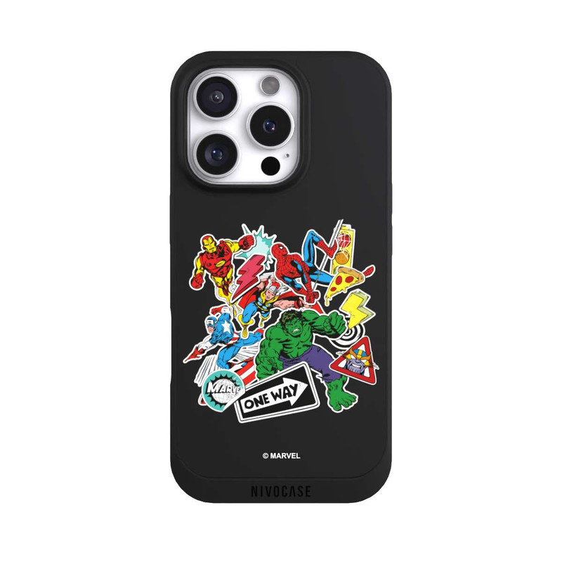 iPhone 16 Pro NIVOpure Capitan American Shield Transparent