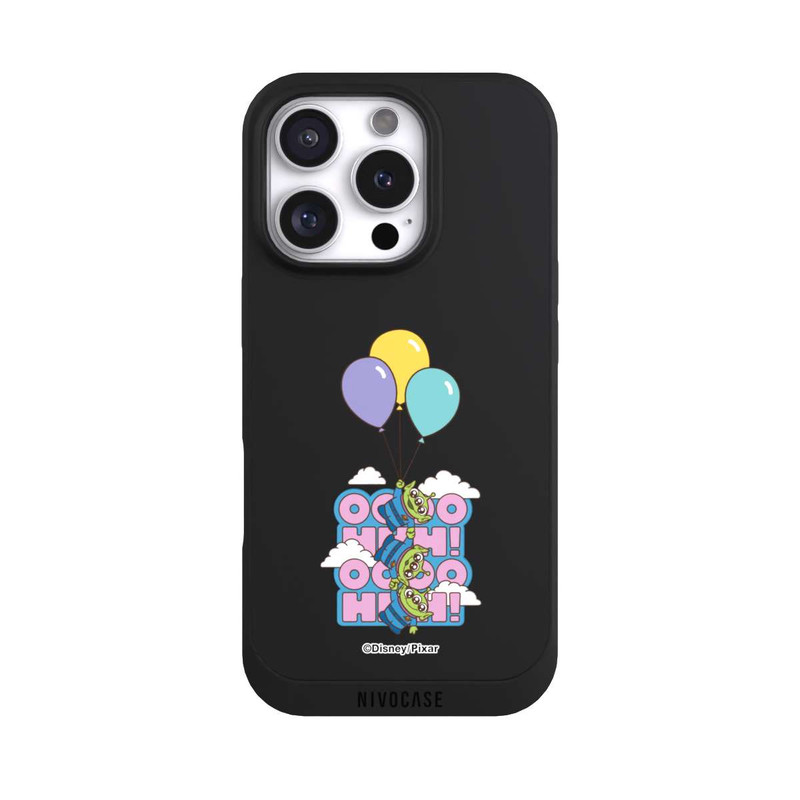 iPhone 16 Pro NIVOpure Toy Story Aliens Balloons OOOOHHH Transparent