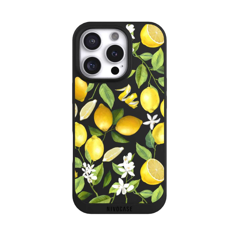 iPhone 16 Pro NIVOpure Lemon Summer Wallpaper Transparent