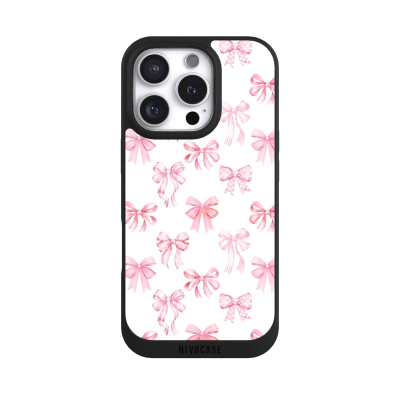 iPhone 16 Pro NIVOpure Baby Pink Bows