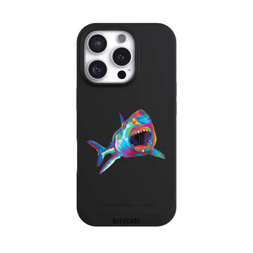 Apple iPhone 16 Pro NIVOpure Shark Pop Colour transparent
