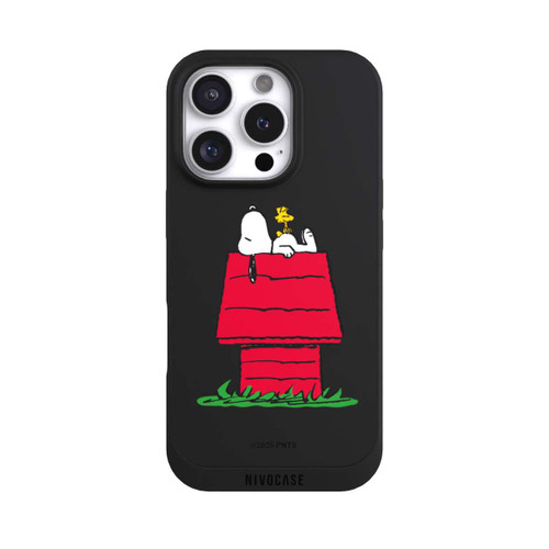 Apple iPhone 16 Pro NIVOpure Transparent Snoopy and Woodstock Classic