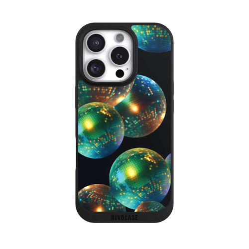 Apple iPhone 16 Pro NIVOpure Discokugel Dekoration Schwarz mit KI
