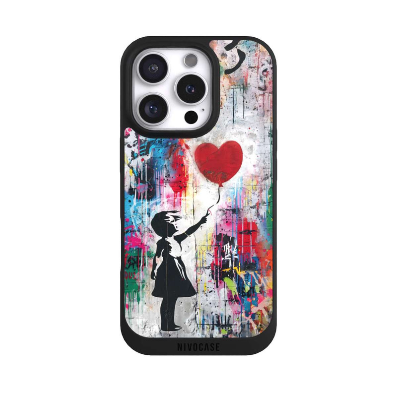 iPhone 16 Pro NIVOpure Balloon Girl Colorful