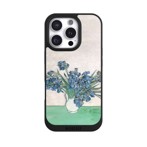 Apple iPhone 16 Pro NIVOpure Irises, by Vincent Van Gogh