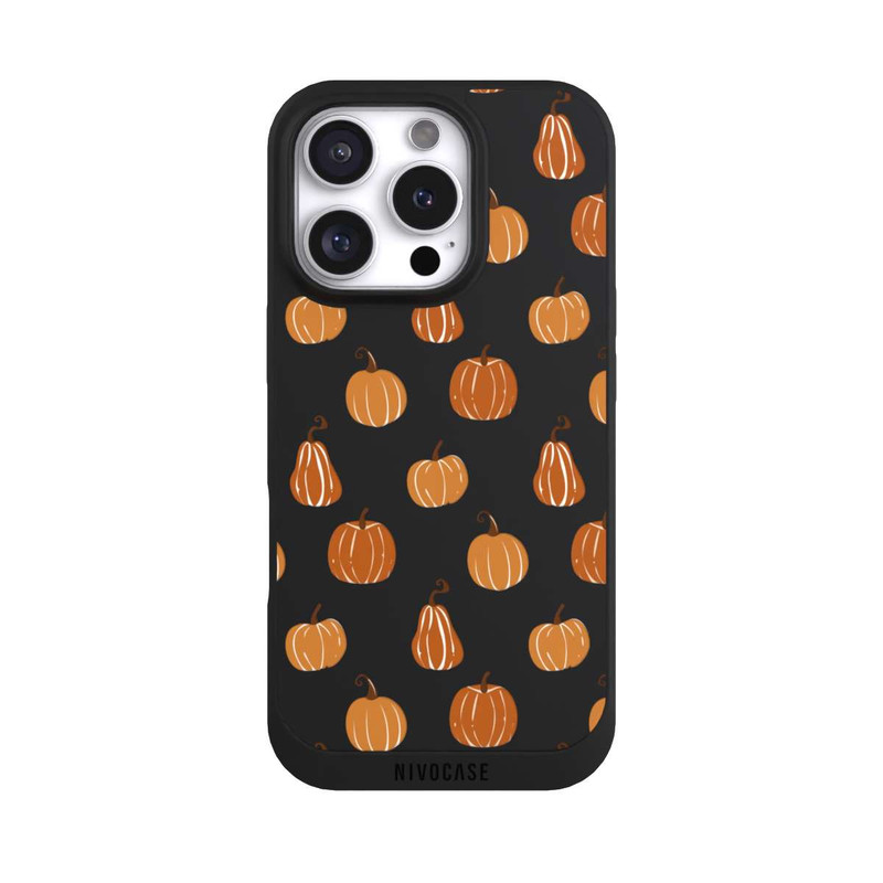 iPhone 16 Pro NIVOpure Pumpkin Party Transparent