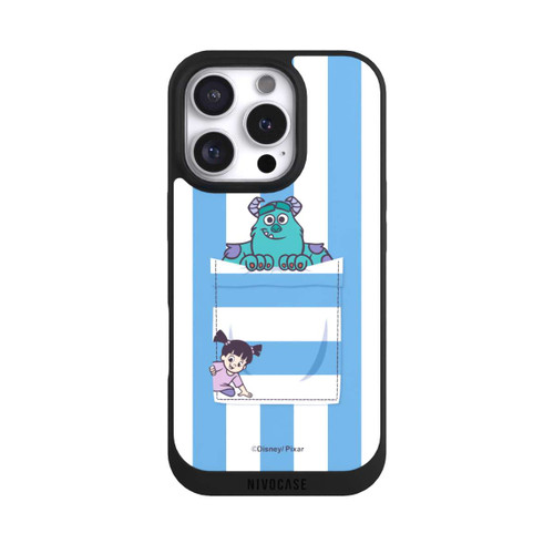 Apple iPhone 16 Pro NIVOpure Monster AG Striped Pattern