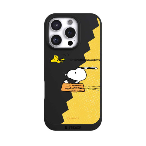 Apple iPhone 16 Pro NIVOpure Peanuts-Snoopy und Woodstock Transparent