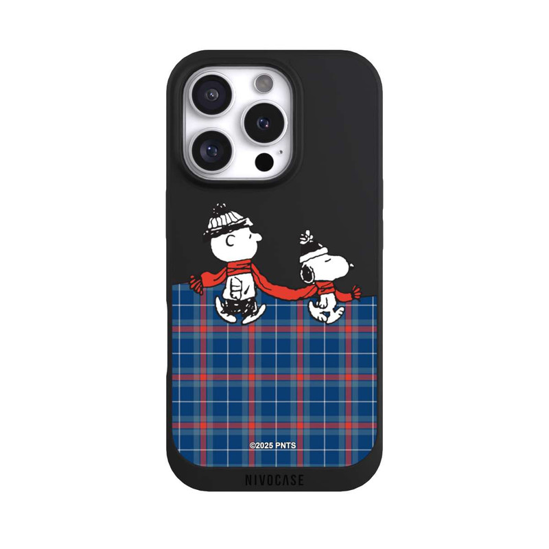 iPhone 16 Pro NIVOpure Peanuts Weihnachtspulli Transparent