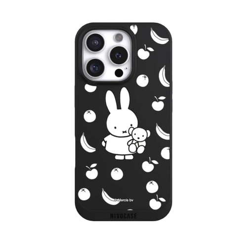 Apple iPhone 16 Pro NIVOpure Miffy mit Obst Tranparent