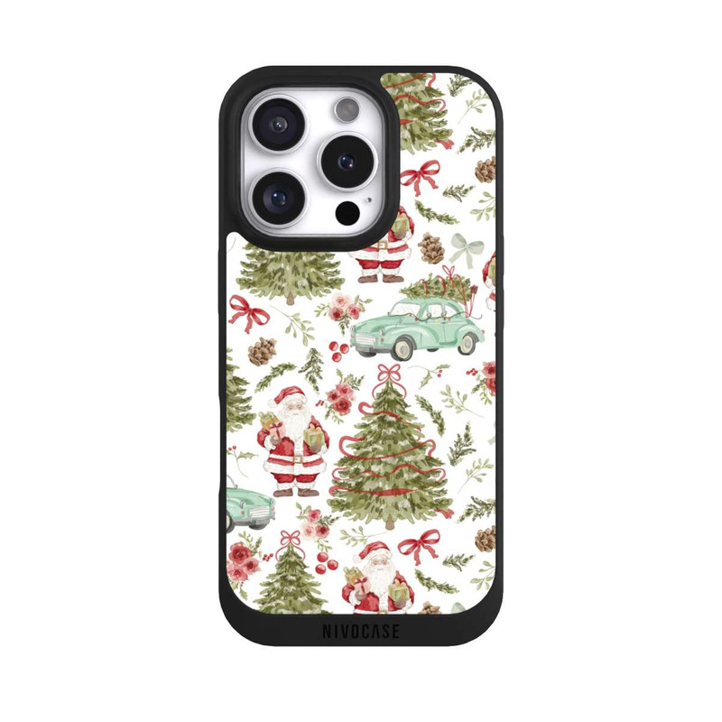 iPhone 16 Pro NIVOpure Christmas Deligth Vintage Pattern 
