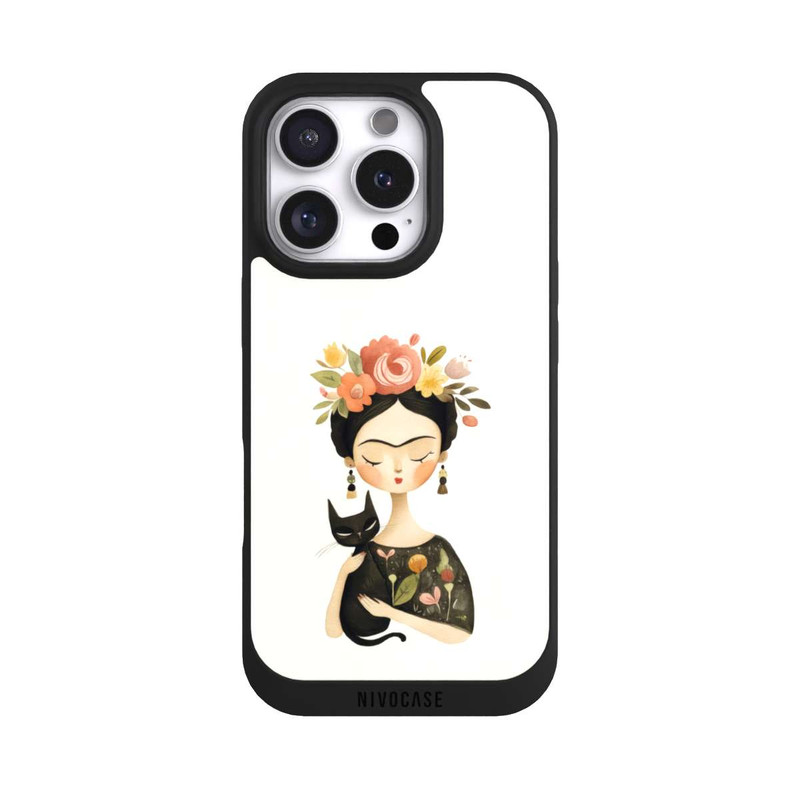 iPhone 16 Pro NIVOpure Mexikanische Ikone und Katze