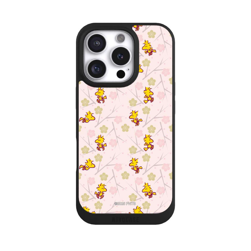 iPhone 16 Pro NIVOpure Woodstock Pink Pattern