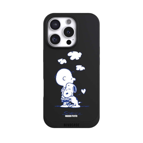 Apple iPhone 16 Pro NIVOpure Peanuts Charlie Brown Snoopy Hug Transparent