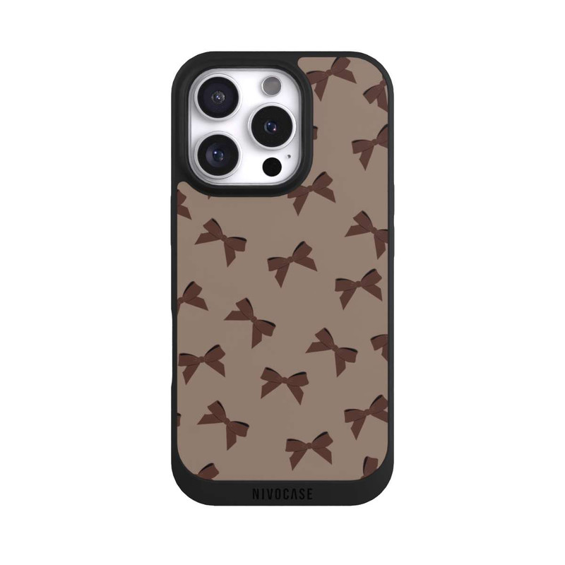 iPhone 16 Pro NIVOpure Weihnachtliche Schleifen