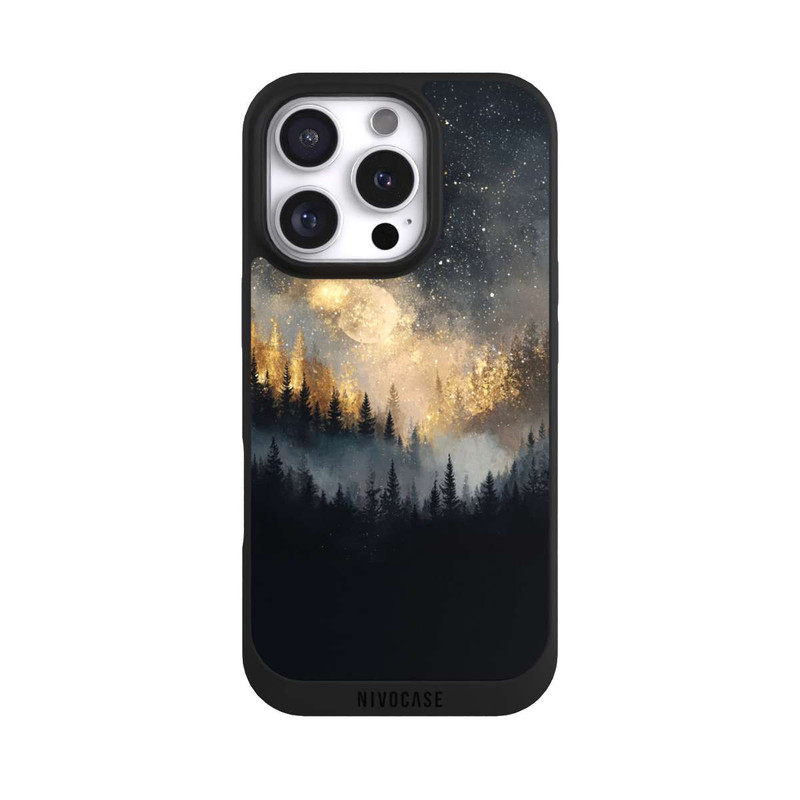 iPhone 16 Pro NIVOpure nächtlicher Wald