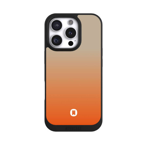 Apple iPhone 16 Pro NIVOpure Nivocase Farbverlauf Beige Orange