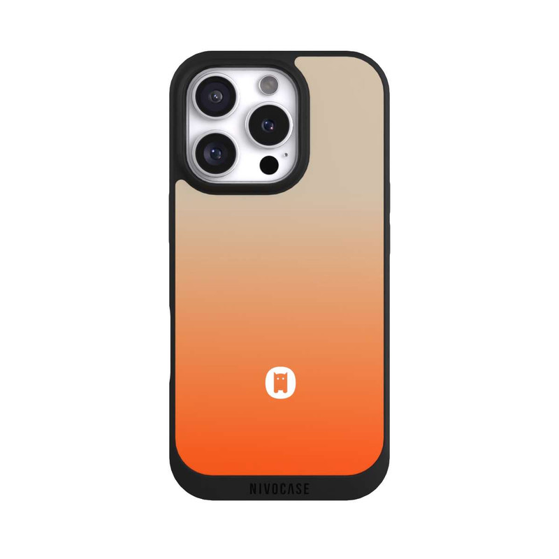 iPhone 16 Pro NIVOpure Nivocase Gradient Beige Orange