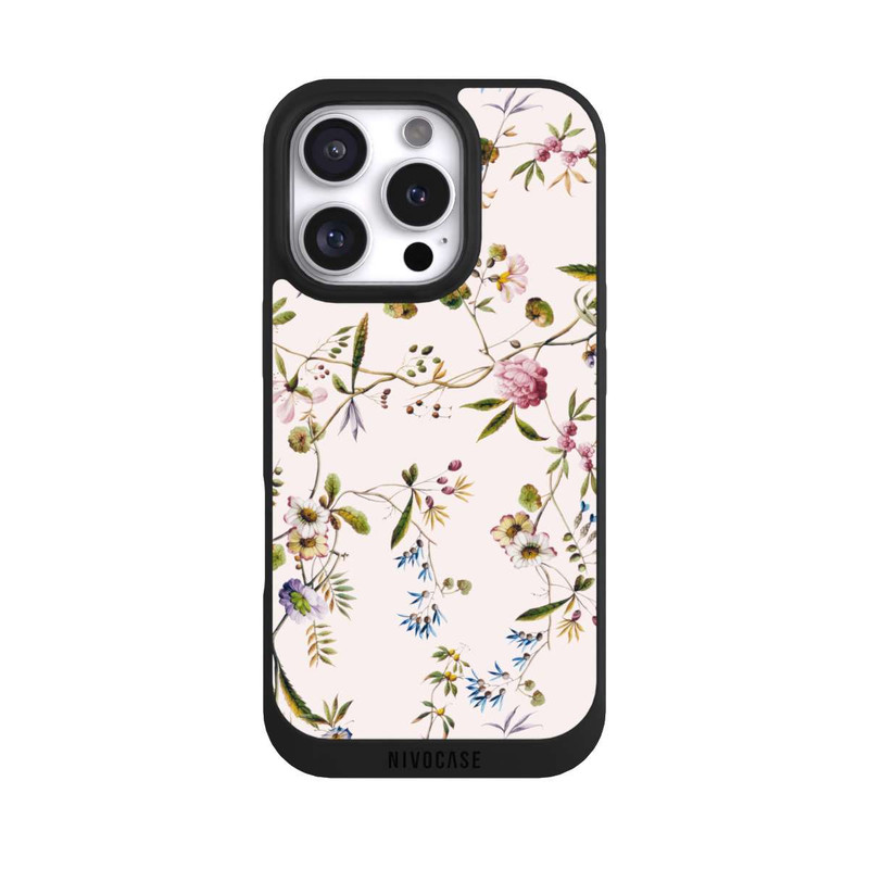 iPhone 16 Pro NIVOpure Fleurs Vintage Printemps