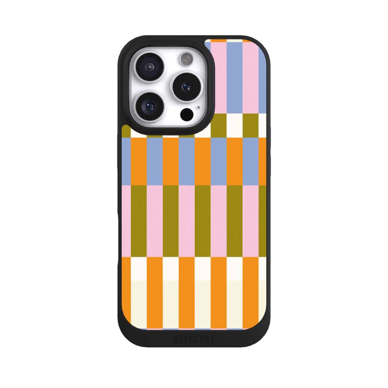 iPhone 16 Pro NIVOpure Bold Checked colorful Theme