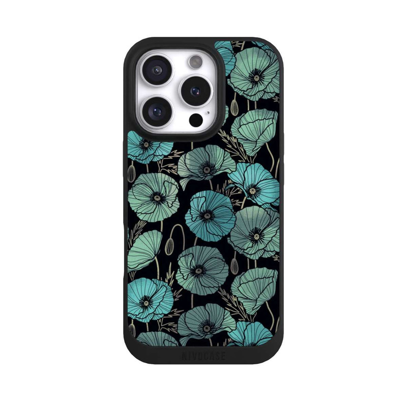 iPhone 16 Pro NIVOpure Summer Poppies Green