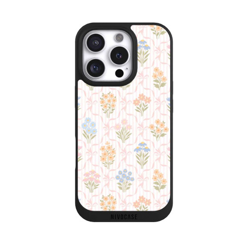 Apple iPhone 16 Pro NIVOpure Vintage Retro Cottagecore Spring Floral Bouquet
