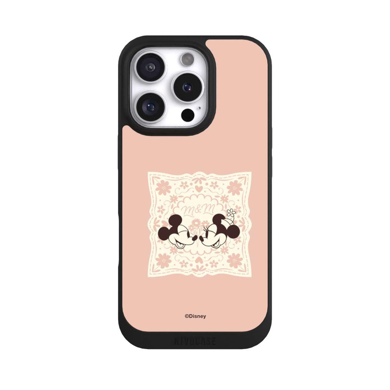 iPhone 16 Pro NIVOpure Minnie and Mickey Forever pink