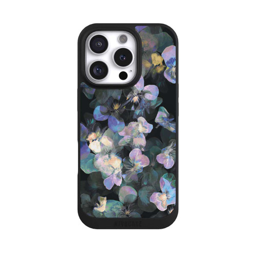 Apple iPhone 16 Pro NIVOpure Nocturnal Garden Flowers Iridescent Forget-me-nots