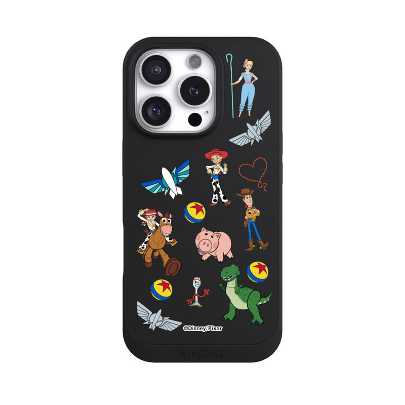 iPhone 16 Pro NIVOpure Toy Story 5 Hero Toys Pattern Transparent