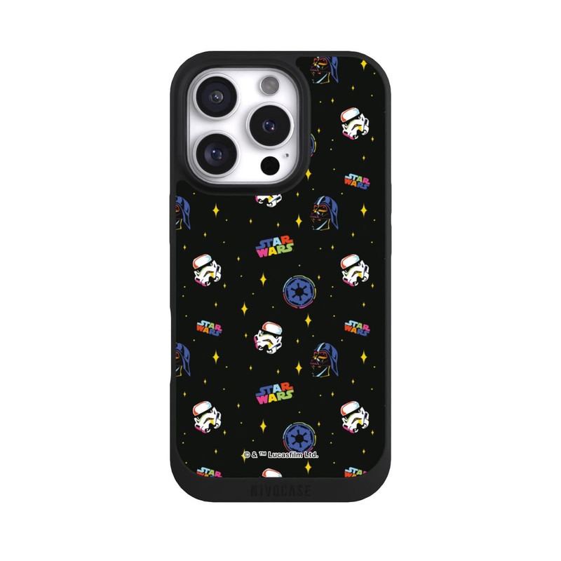 iPhone 16 Pro NIVOpure Motif Star Wars coloré