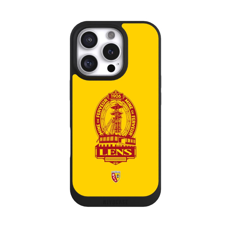 iPhone 16 Pro NIVOpure RC Lens Mine de Ferveur Emblem red