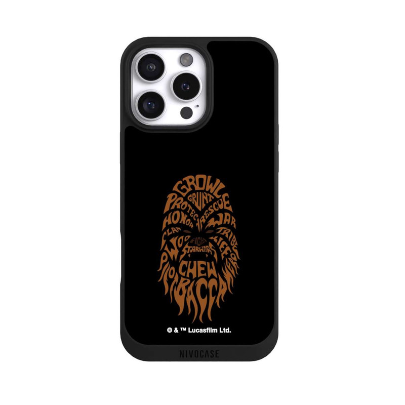 iPhone 16 Pro Max NIVOpure Chewbacca Typo Graphique