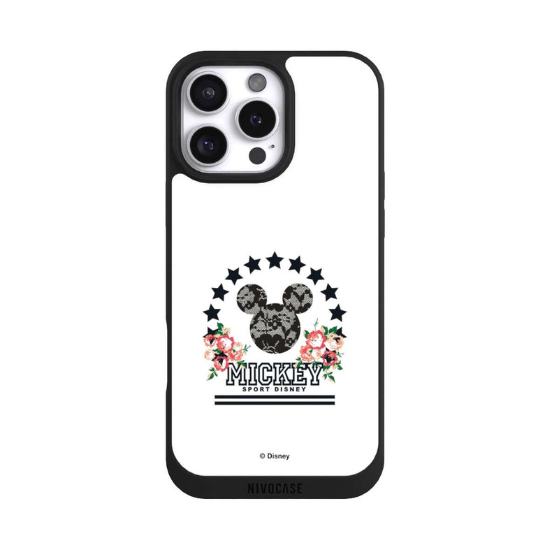 iPhone 16 Pro Max NIVOpure Mickey Mouse - College Flowers