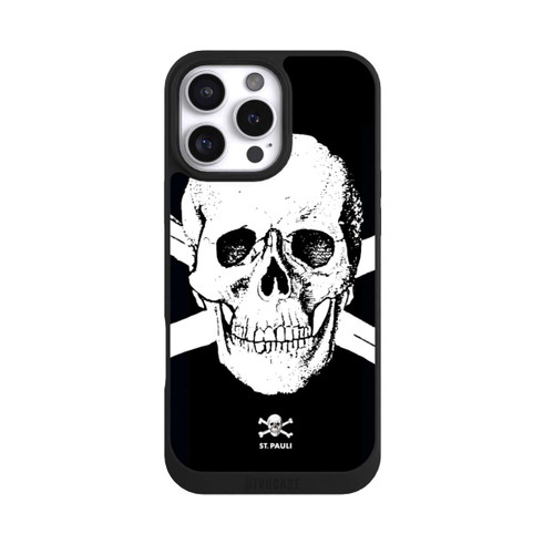 Apple iPhone 16 Pro Max NIVOpure FC St.Pauli CloseupSkull