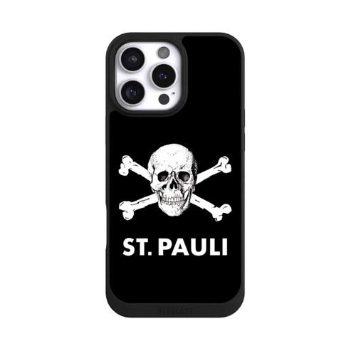 Apple iPhone 16 Pro Max NIVOpure FC St.Pauli WhiteSkull