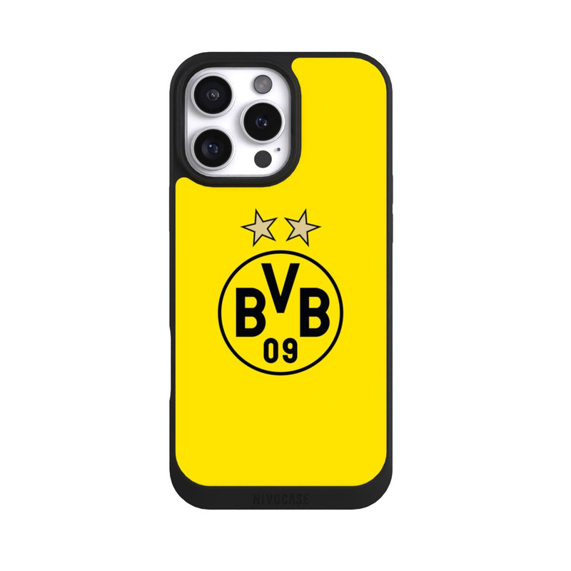 iPhone 16 Pro Max NIVOpure BVB Gelb / Sterne