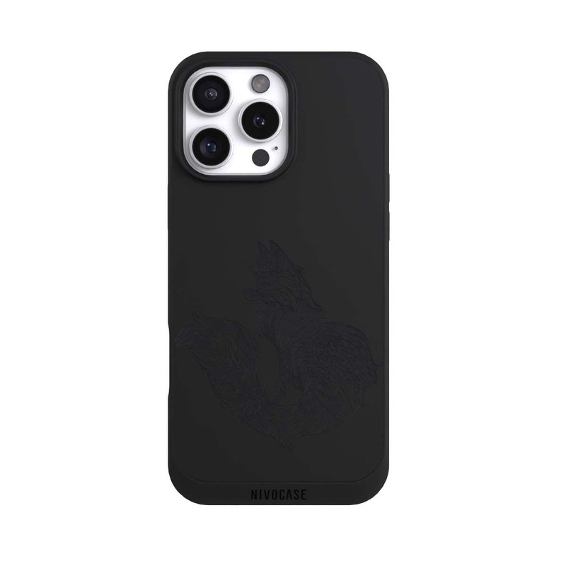 iPhone 16 Pro Max NIVOpure Renard orné sans fond
