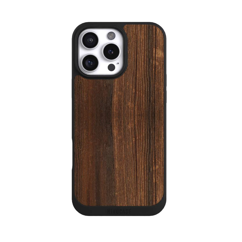 iPhone 16 Pro Max NIVOpure Nußbaum Holzlook