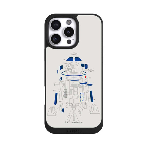 Apple iPhone 16 Pro Max NIVOpure R2D2 Explosionszeichung - StarWars 8