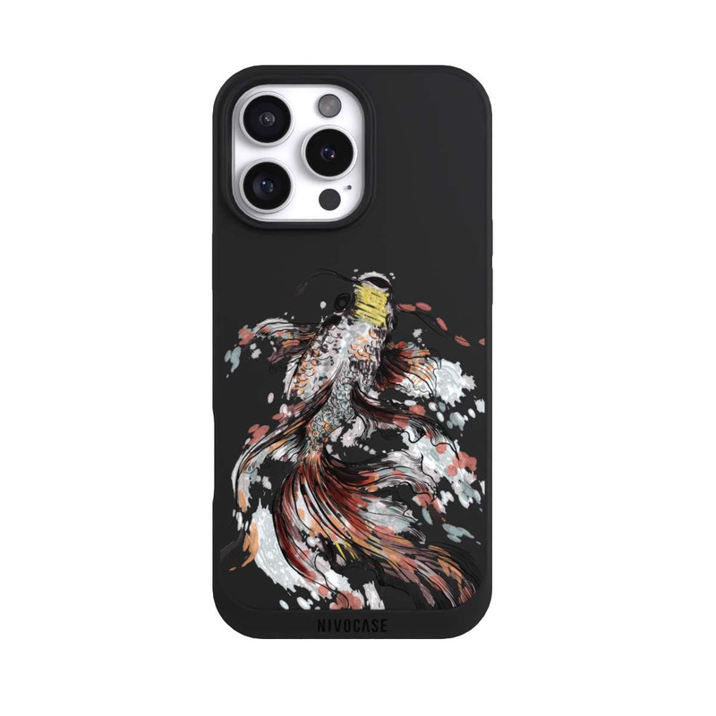 iPhone 16 Pro Max NIVOpure Koi (Watercolor) ohne Hintergrund