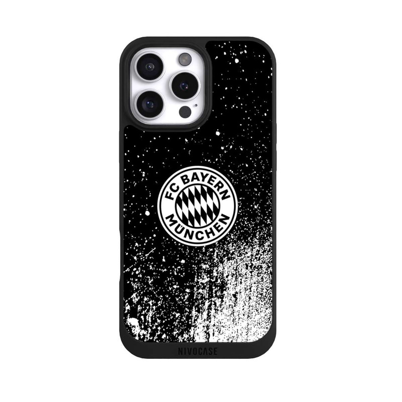 iPhone 16 Pro Max NIVOpure Splatter Schwarz - FCB