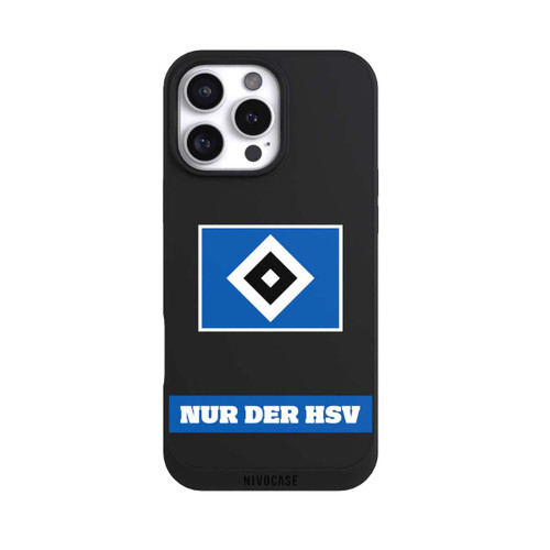Apple iPhone 16 Pro Max NIVOpure Nur der HSV Blau - ohne Hintergrund