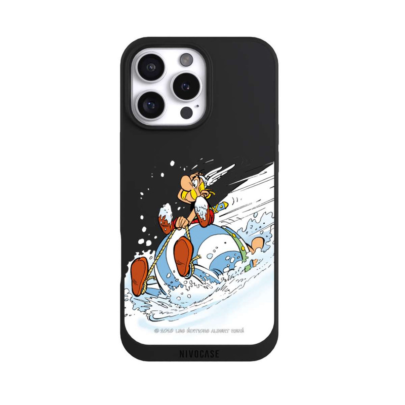 iPhone 16 Pro Max NIVOpure Astérix & Obélix Luge Transparent